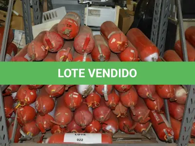LOTE 022 - 01-LOTE CONTENDO APX 35 EXTINTORES P/INCENDIO B.C (NO ESTADO)