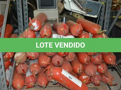 LOTE 021 - 01-LOTE CONTENDO APX 35 EXTINTORES P/INCENDIO B.C (NO ESTADO)