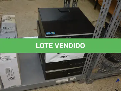 LOTE 007 - 04- CPUS MARCA HP (NO ESTADO)