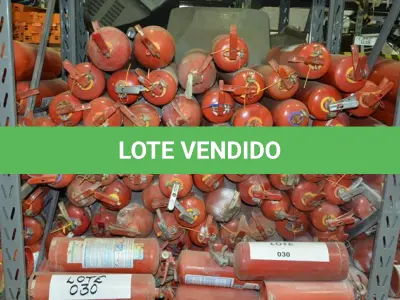 LOTE 030 - 01-LOTE CONTENDO APX 48 EXTINTORES P/INCENDIO B.C (NO ESTADO)