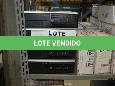 LOTE 006 - 04- CPUS MARCA HP (NO ESTADO)