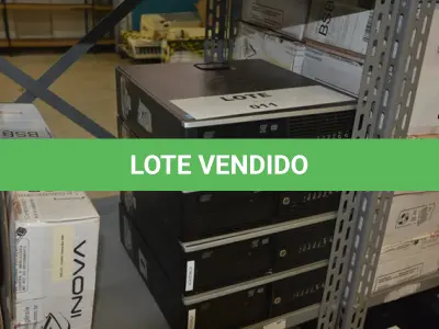 LOTE 011 - 04- CPUS MARCA HP (NO ESTADO)