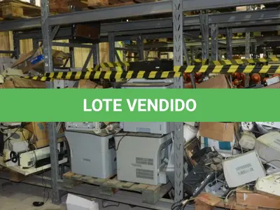 LOTE 018 - 01-LOTE CONTENDO IMPRESSORAS, AR-CONDICIONADOS, MICROONDAS, CAFETEIRA, FILMADORA E TECLADOS (NO ESTADO)