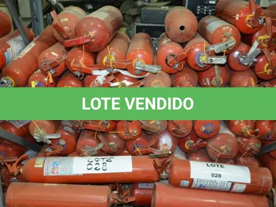 LOTE 028 - 01-LOTE CONTENDO APX 35 EXTINTORES P/INCENDIO B.C (NO ESTADO)