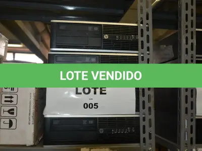 LOTE 005 - 04- CPUS MARCA HP(NO ESTADO)