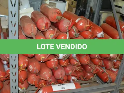 LOTE 022 - 01-LOTE CONTENDO APX 35 EXTINTORES P/INCENDIO B.C (NO ESTADO)