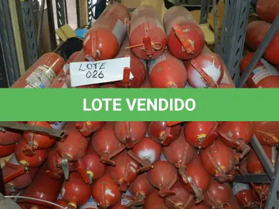 LOTE 026 - 01-LOTE CONTENDO APX 35 EXTINTORES P/INCENDIO B.C (NO ESTADO)