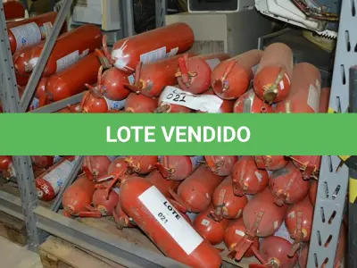 LOTE 021 - 01-LOTE CONTENDO APX 35 EXTINTORES P/INCENDIO B.C (NO ESTADO)
