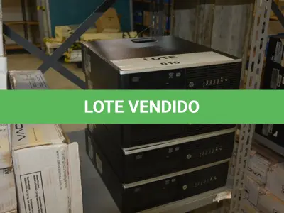 LOTE 010 - 04- CPUS MARCA HP (NO ESTADO)