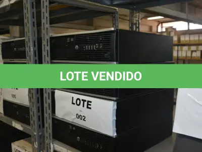 LOTE 002 - 04- CPUS MARCA HP (NO ESTADO)