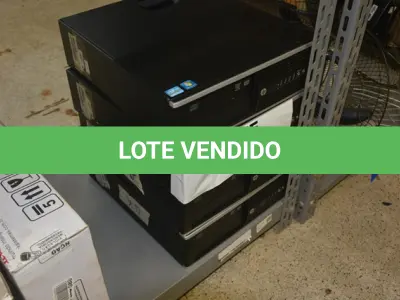 LOTE 007 - 04- CPUS MARCA HP (NO ESTADO)
