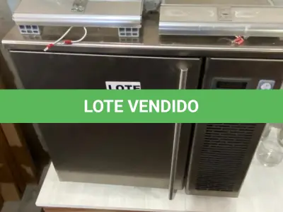 LOTE 010 - 01 ULTRA CONGELADOR PARA SORVETE, EM INOX, MARCA “COLDELITE”, MOD. CK-50 GFO30AF2. (NO ESTADO)