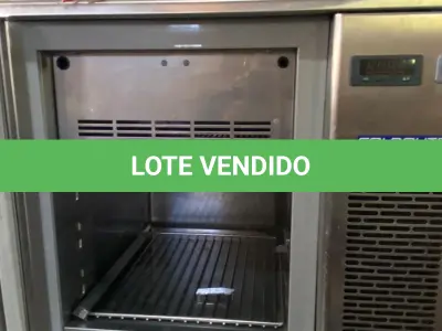 LOTE 010 - 01 ULTRA CONGELADOR PARA SORVETE, EM INOX, MARCA “COLDELITE”, MOD. CK-50 GFO30AF2. (NO ESTADO)