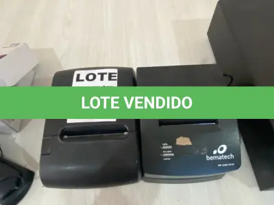 LOTE 026 - 02 IMPRESSORAS PARA CUPOM, SENDO 01 MARCA “BEMATECH” E OUTRA MARCA “URANO”, COM 01 FONTE. (NO ESTADO)
