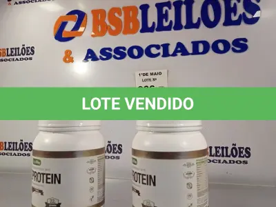 LOTE 006 - 02 POTES DE RICE PROTEIN (VEGAN WAY) 900G SABOR CACAU. (NO ESTADO, LEILÃO NÃO TEM GARANTIA E NEM DEVOLUÇÃO, SUJEITO A POSSÍVEIS AVARIAS VISÍVEIS/OCULTAS E/OU AUSÊNCIA DE COMPONENTES).