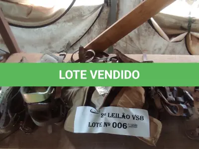 LOTE 006 - 08 PARES DE ESPINHOS PARA SUBIR EM ARVORES (NO ESTADO, NÃO SABEMOS SE FUNCIONA. LEILÃO NÃO TEM GARANTIA E NEM DEVOLUÇÃO).