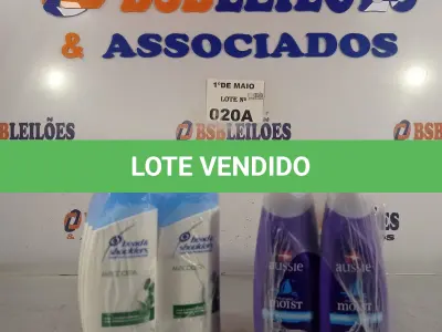 LOTE 020 - 06 FRASCOS DE SHAMPOO ANTICOCEIRA HEAD&SHOUDERS 200ML E 06 FRASCOS DE CONDICIONADOR AUSSIE 180ML. (NO ESTADO, LEILÃO NÃO TEM GARANTIA E NEM DEVOLUÇÃO, SUJEITO A POSSÍVEIS AVARIAS VISÍVEIS/OCULTAS E/OU AUSÊNCIA DE COMPONENTES).