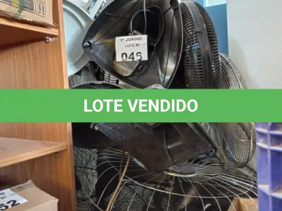 LOTE 046 - 01 LOTE COM VÁRIOS VENTILADORES MARCAS E MODELOS DIVERSOS PARA RETIRADA DE PEÇAS. (NO ESTADO, LEILÃO NÃO TEM GARANTIA E NEM DEVOLUÇÃO, SUJEITO A POSSÍVEIS AVARIAS VISÍVEIS/OCULTAS E/OU AUSÊNCIA DE COMPONENTES).