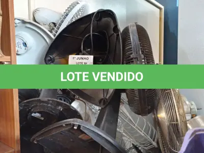 LOTE 046 - 01 LOTE COM VÁRIOS VENTILADORES MARCAS E MODELOS DIVERSOS PARA RETIRADA DE PEÇAS. (NO ESTADO, LEILÃO NÃO TEM GARANTIA E NEM DEVOLUÇÃO, SUJEITO A POSSÍVEIS AVARIAS VISÍVEIS/OCULTAS E/OU AUSÊNCIA DE COMPONENTES).