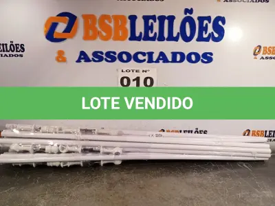 LOTE 010 - 08 - KITS VARÃO PARA CORTINA (NO ESTADO, NÃO SABEMOS SE FUNCIONA. LEILÃO NÃO TEM GARANTIA E NEM DEVOLUÇÃO, SUJEITO A POSSÍVEIS AVARIAS VISÍVEIS/OCULTAS E/OU AUSÊNCIA DE COMPONENTES)