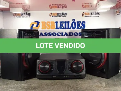 LOTE 007 - 01 - MINI SYSTEM PHILCO PHS1900BT PRETO COM BLUETOOTH 1900W DE POTÊNCIA - 127V/220V (NO ESTADO, NÃO SABEMOS SE FUNCIONA. LEILÃO NÃO TEM GARANTIA E NEM DEVOLUÇÃO, SUJEITO A POSSÍVEIS AVARIAS VISÍVEIS/OCULTAS E/OU AUSÊNCIA DE COMPONENTES)