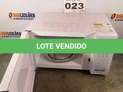 LOTE 023 - 01 - MICRO-ONDAS PANASONIC 21 LITROS 110VOLTS (NO ESTADO, NÃO SABEMOS SE FUNCIONA. LEILÃO NÃO TEM GARANTIA E NEM DEVOLUÇÃO, SUJEITO A POSSÍVEIS AVARIAS VISÍVEIS/OCULTAS E/OU AUSÊNCIA DE COMPONENTES)