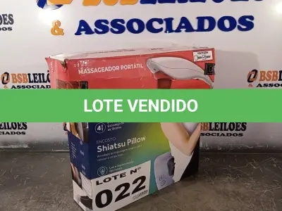 LOTE 022 - 02 – APARELHOS MASSAGEADOR (NO ESTADO, NÃO SABEMOS SE FUNCIONA. LEILÃO NÃO TEM GARANTIA E NEM DEVOLUÇÃO, SUJEITO A POSSÍVEIS AVARIAS VISÍVEIS/OCULTAS E/OU AUSÊNCIA DE COMPONENTES)