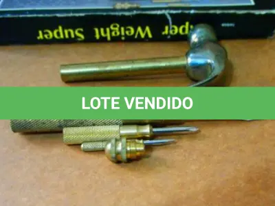 LOTE 080 - RARA FERRAMENTA DÉCADA DE 80 IMPORTADA DE TAIWAN SÉRIE L 250 EM METAIS NOBRES. MEL (NO ESTADO)