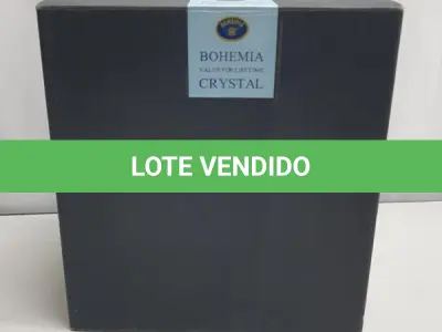 LOTE 083 - 6 TAÇAS BOHEMIA. MEDIDAS DAS TAÇAS 21 CM ALT X 6, DIÂMETRO SEM USO(NO ESTADO)