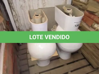 LOTE 120 - 04 VASOS SANITÁRIOS (NO ESTADO)