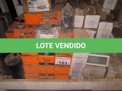LOTE 101 - 01 LOTE COM LUMINÁRIAS DE EMBUTIR (NO ESTADO)