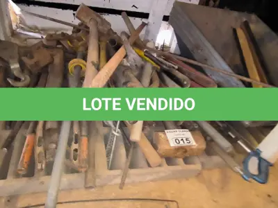 LOTE 015 - 01 LOTE COM FERRAMENTAS PARA OBRA (NO ESTADO)