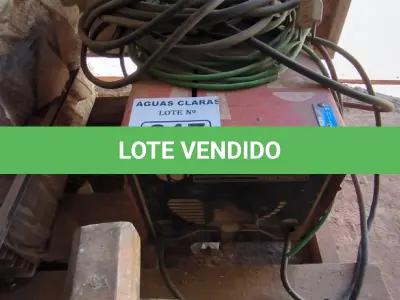 LOTE 017 - 01 MÁQUINA DE SOLDA ELÉTRICA NM 250 BAMBOZZI (NO ESTADO)