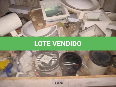 LOTE 105 - 01 LOTE COM LUMINÁRIAS DIVERSAS (NO ESTADO)