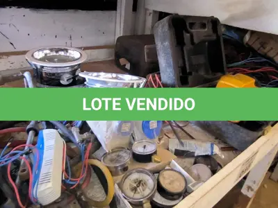LOTE 014 - 01 LOTE COM NIVELADORES A LASER, MAÇARICO, MANÔMETROS, LUMINÁRIAS E TOMADA INDUSTRIAL(NO ESTADO)