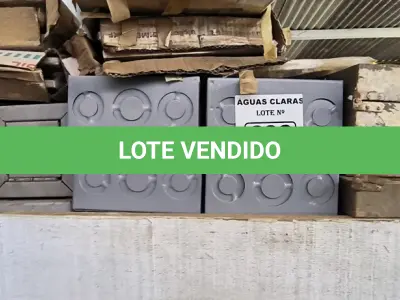 LOTE 093 - 01 LOTE COM CAIXAS DE PASSAGENS EM FERRO (NO ESTADO)