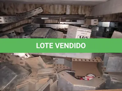 LOTE 102 - 01 LOTE COM PEÇAS PARA ELETROCALHA (NO ESTADO)