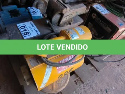 LOTE 018 - 01 BIGORNA ,01 TORNO E 01 MOTOR ELÉTRICO (NO ESTADO)