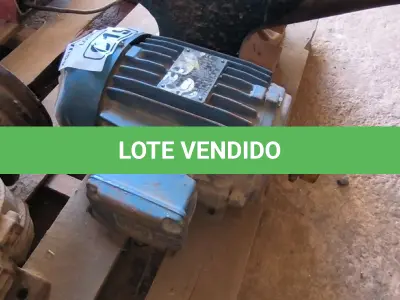 LOTE 019 - 01 MOTOR ELÉTRICO WEG 3.0 CV 220V/380V (NO ESTADO)