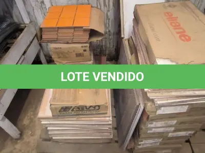 LOTE 119 - 01 LOTE COM PISOS DIVERSOS (NO ESTADO)