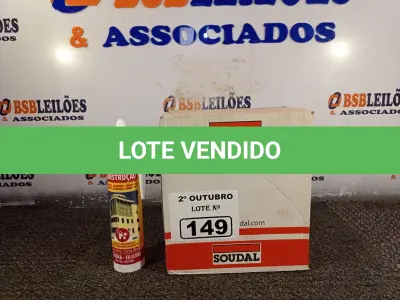 LOTE 149 - 12 TUBOS DE SILICONE NEUTRO PARA CONSTRUÇÃO COR BRANCO 340G. (NO ESTADO) ATENÇÃO! FAZER A VISITAÇÃO ANTES DE ARREMATAR, NÃO SABEMOS SE FUNCIONA. LEILÃO NÃO TEM GARANTIA E NEM DEVOLUÇÃO, SUJEITO A POSSÍVEIS AVARIAS VISÍVEIS/OCULTAS E/OU AUSÊNCIA DE COMPONENTES.