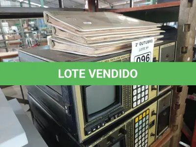 LOTE 096 - 02 APARELHOS MARCA DATA LINK ANALYZER. (NO ESTADO) ATENÇÃO! FAZER A VISITAÇÃO ANTES DE ARREMATAR, NÃO SABEMOS SE FUNCIONA. LEILÃO NÃO TEM GARANTIA E NEM DEVOLUÇÃO, SUJEITO A POSSÍVEIS AVARIAS VISÍVEIS/OCULTAS E/OU AUSÊNCIA DE COMPONENTES.