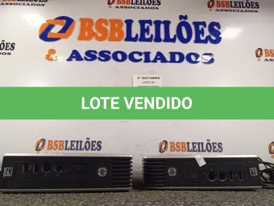 LOTE 066 - 02 MINIS CPU MARCAS HP.  (NO ESTADO) ATENÇÃO! FAZER A VISITAÇÃO ANTES DE ARREMATAR, NÃO SABEMOS SE FUNCIONA. LEILÃO NÃO TEM GARANTIA E NEM DEVOLUÇÃO, SUJEITO A POSSÍVEIS AVARIAS VISÍVEIS/OCULTAS E/OU AUSÊNCIA DE COMPONENTES.