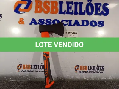 LOTE 024 - 01 MACHADINHA CAÇA E PESCA COM CABO EMBORRACHADO. (NO ESTADO) ATENÇÃO! FAZER A VISITAÇÃO ANTES DE ARREMATAR, NÃO SABEMOS SE FUNCIONA. LEILÃO NÃO TEM GARANTIA E NEM DEVOLUÇÃO, SUJEITO A POSSÍVEIS AVARIAS VISÍVEIS/OCULTAS E/OU AUSÊNCIA DE COMPONENTES.