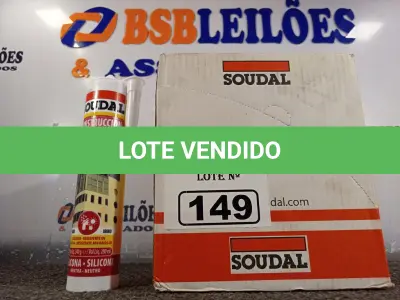LOTE 149 - 12 TUBOS DE SILICONE NEUTRO PARA CONSTRUÇÃO COR BRANCO 340G. (NO ESTADO) ATENÇÃO! FAZER A VISITAÇÃO ANTES DE ARREMATAR, NÃO SABEMOS SE FUNCIONA. LEILÃO NÃO TEM GARANTIA E NEM DEVOLUÇÃO, SUJEITO A POSSÍVEIS AVARIAS VISÍVEIS/OCULTAS E/OU AUSÊNCIA DE COMPONENTES.