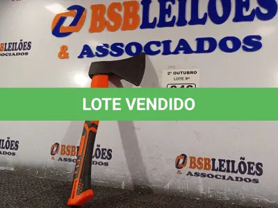 LOTE 046 - 01 MACHADINHA CAÇA E PESCA COM CABO EMBORRACHADO. (NO ESTADO) ATENÇÃO! FAZER A VISITAÇÃO ANTES DE ARREMATAR, NÃO SABEMOS SE FUNCIONA. LEILÃO NÃO TEM GARANTIA E NEM DEVOLUÇÃO, SUJEITO A POSSÍVEIS AVARIAS VISÍVEIS/OCULTAS E/OU AUSÊNCIA DE COMPONENTES.