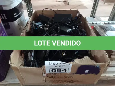 LOTE 094 - 01 LOTE COM VÁRIAS FONTES MARCAS E MODELOS DIVERSOS. (NO ESTADO) ATENÇÃO! FAZER A VISITAÇÃO ANTES DE ARREMATAR, NÃO SABEMOS SE FUNCIONA. LEILÃO NÃO TEM GARANTIA E NEM DEVOLUÇÃO, SUJEITO A POSSÍVEIS AVARIAS VISÍVEIS/OCULTAS E/OU AUSÊNCIA DE COMPONENTES.
