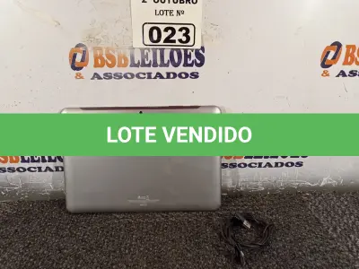 LOTE 023 - 01 TABLET SAMSUNG TAB2 10.1 COM CABO. (NO ESTADO) ATENÇÃO! FAZER A VISITAÇÃO ANTES DE ARREMATAR, NÃO SABEMOS SE FUNCIONA. LEILÃO NÃO TEM GARANTIA E NEM DEVOLUÇÃO, SUJEITO A POSSÍVEIS AVARIAS VISÍVEIS/OCULTAS E/OU AUSÊNCIA DE COMPONENTES.