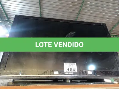 LOTE 104 - 02 TV’S MARCAS E MODELOS DIVERSOS PARA RETIRADA DE PEÇAS. (NO ESTADO) ATENÇÃO! FAZER A VISITAÇÃO ANTES DE ARREMATAR, NÃO SABEMOS SE FUNCIONA. LEILÃO NÃO TEM GARANTIA E NEM DEVOLUÇÃO, SUJEITO A POSSÍVEIS AVARIAS VISÍVEIS/OCULTAS E/OU AUSÊNCIA DE COMPONENTES.