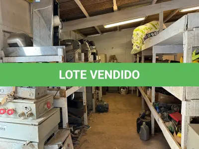LOTE 394 - 05 ESTANTES EM MADEIRA PARA GALPÃO (NO ESTADO) (SÓ PODERÁ RETIRAR 30 DIAS APÓS O TÉRMINO DO LEILÃO)